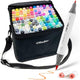 Ohuhu Honolulu B 120-colour alcohol marker set with brush and fine tips