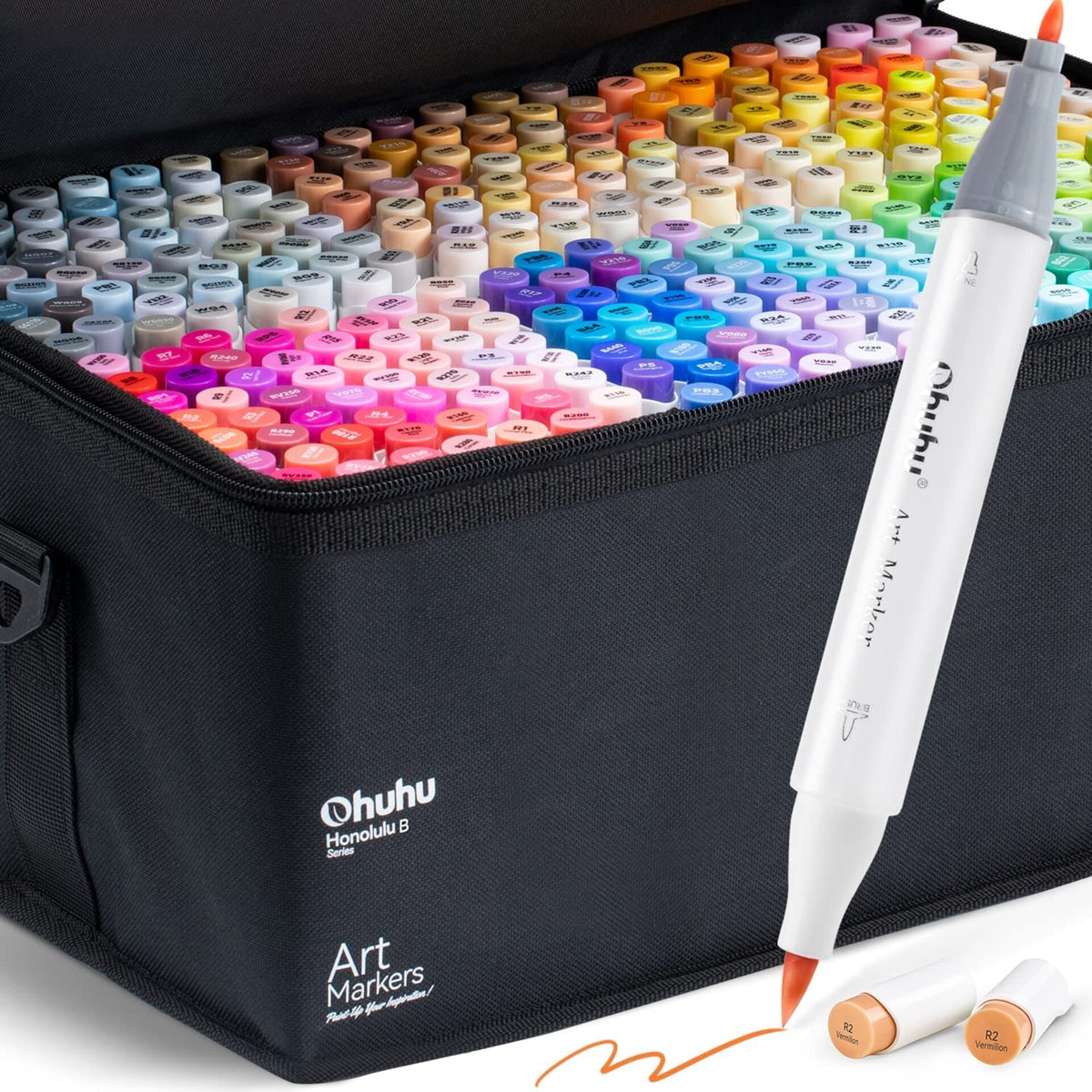 Ohuhu Honolulu B 320 Colours Alcohol Markers