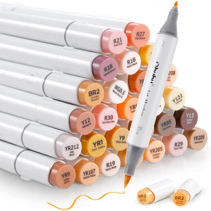 Ohuhu Honolulu B 36 Skin Tone Alcohol Markers