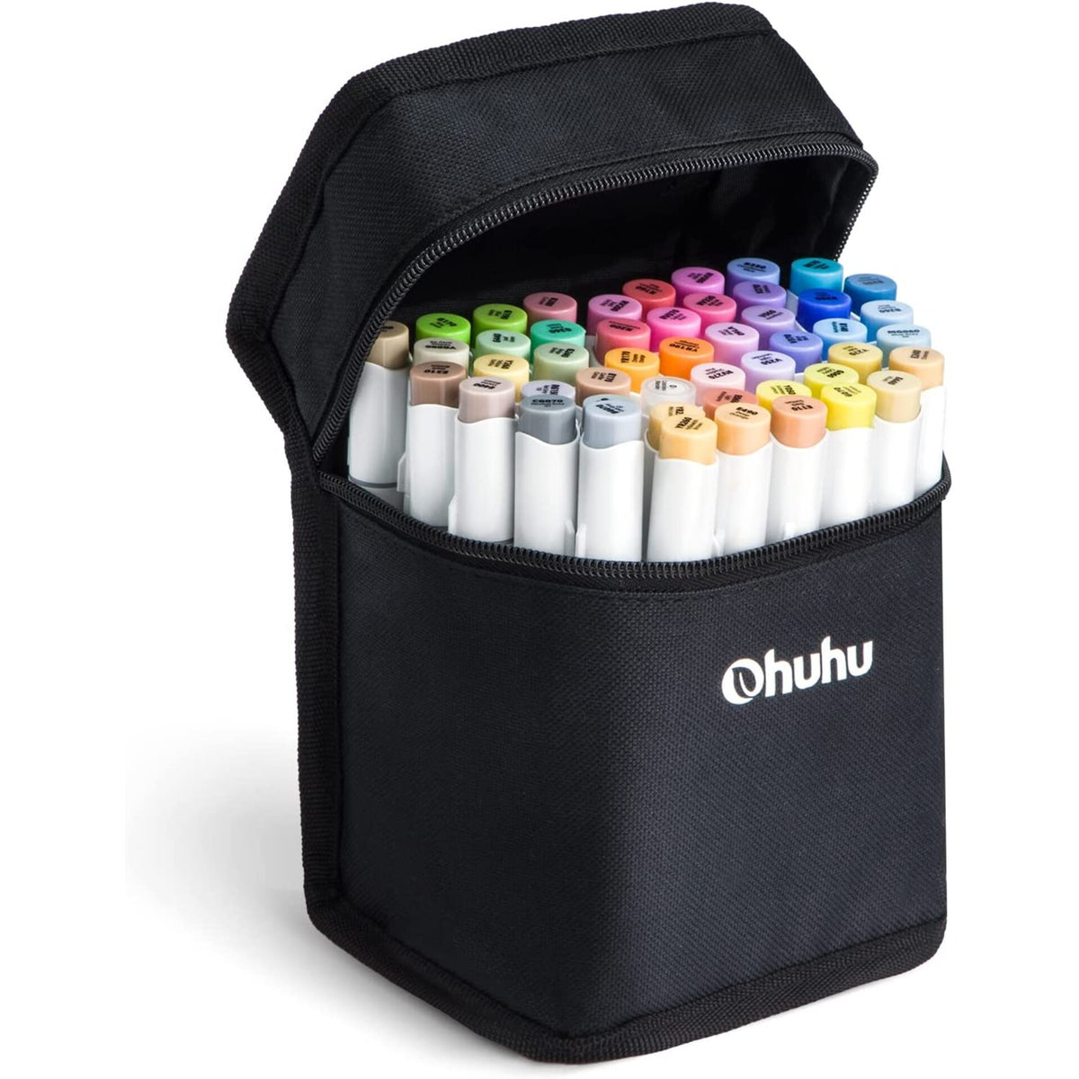 Ohuhu Honolulu B 48 Mid-Tone Colours Alcohol Markers – mid tone colours alcohol markers y30 80406 05 04 colour caps