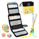 Ohuhu Kahuku 48-colour brush tip acrylic marker set with carrying case
