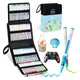 Ohuhu Kahuku 72-colour flexible brush tip acrylic marker set with carrying case